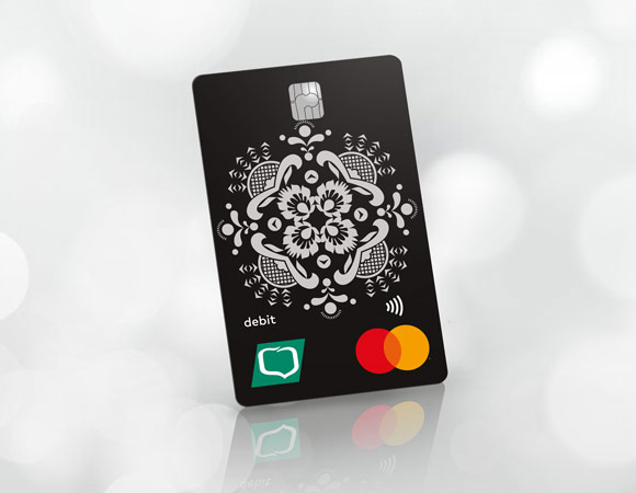 Wzór karty Mastercard Debit dla klientów indywidualnych